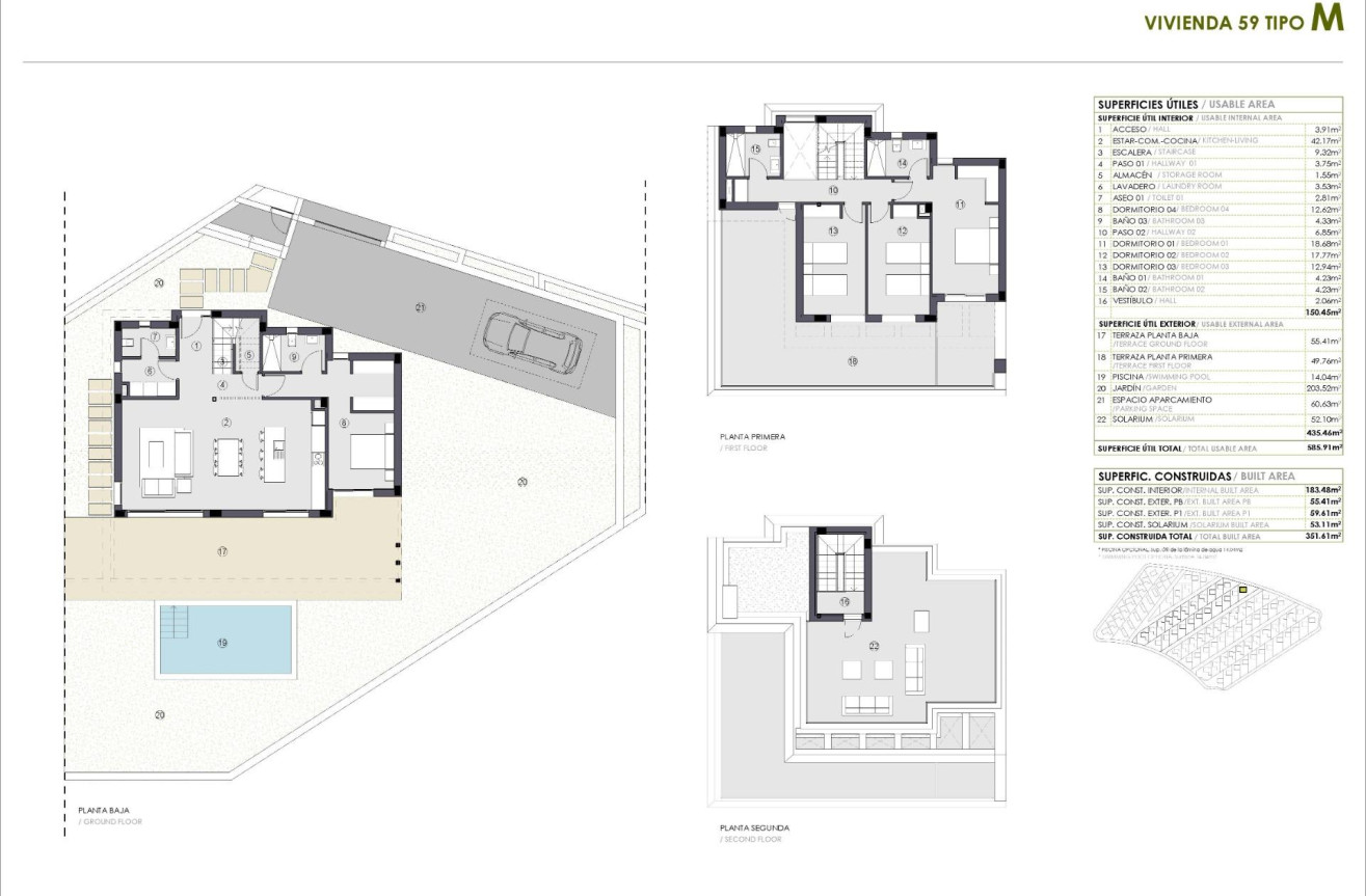 Nowy budynek - Villa - Polop - PAU 1