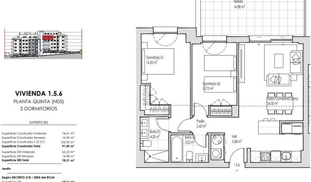 Nowy budynek - Mieszkanie w bloku - Estepona - Las Mesas