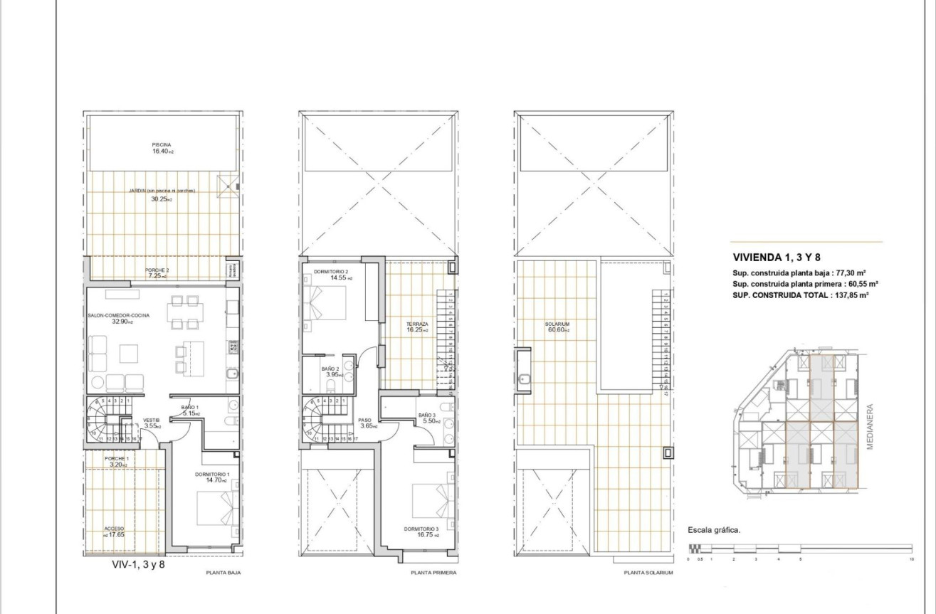 Nowy budynek - Kamienica - San Javier - pueblo