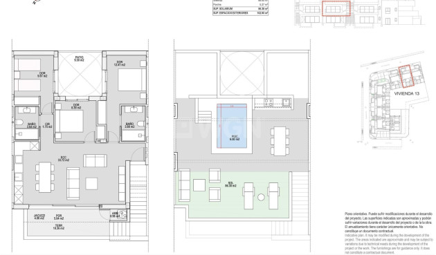 Nowy budynek - Bungalow - Pilar de la Horadada - pueblo