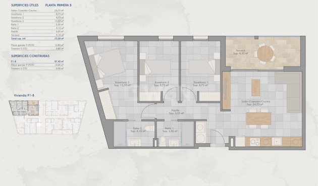 Nowy budynek - Mieszkanie w bloku - San Pedro del Pinatar - Lo pagan
