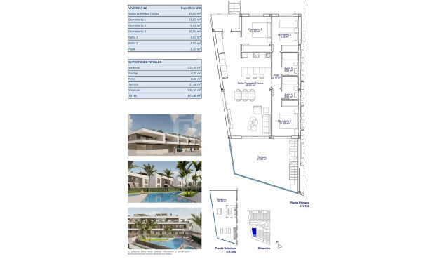 Nowy budynek - Bungalow - Pilar de la Horadada - pueblo