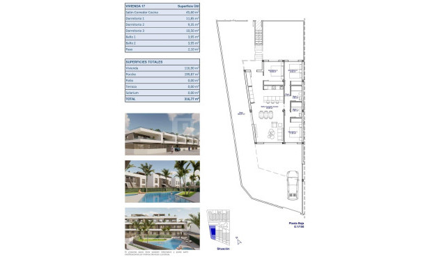 Nowy budynek - Bungalow - Pilar de la Horadada - pueblo