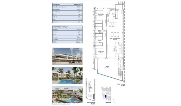 Nowy budynek - Bungalow - Pilar de la Horadada - pueblo