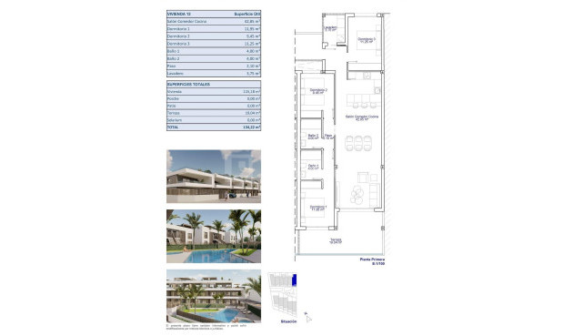 Nowy budynek - Mieszkanie w bloku - Pilar de la Horadada - pueblo