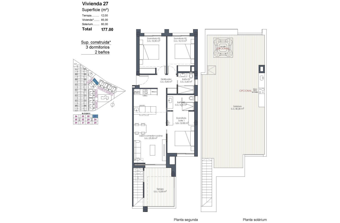 Nowy budynek - Daszek - Los Alcázares - Serena Golf