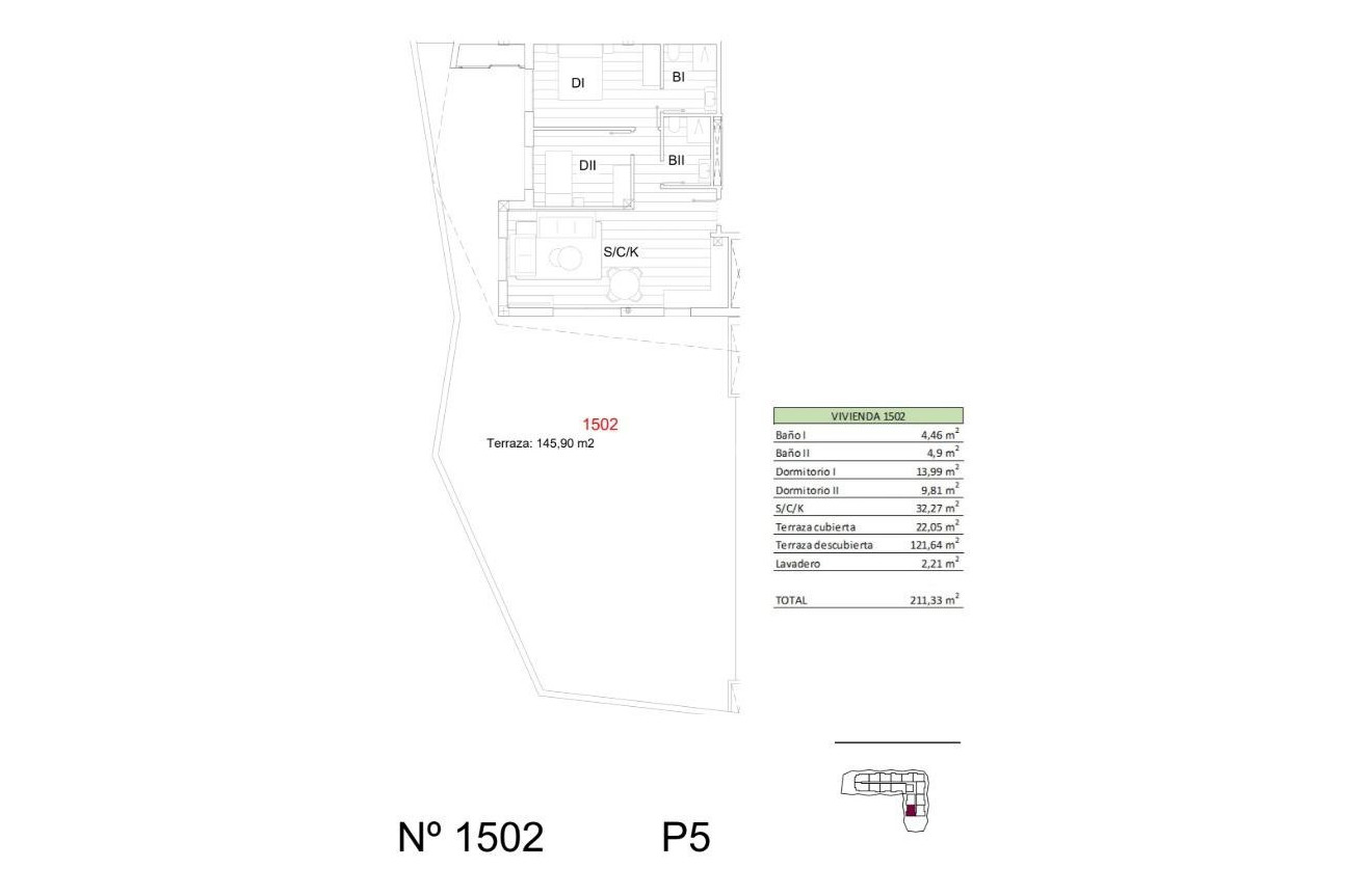 Nowy budynek - Mieszkanie w bloku - San Miguel de Salinas - Pueblo