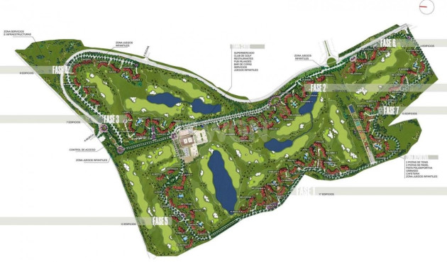 Resale - Apartment / flat - Hacienda Riquelme Golf Resort - Inland