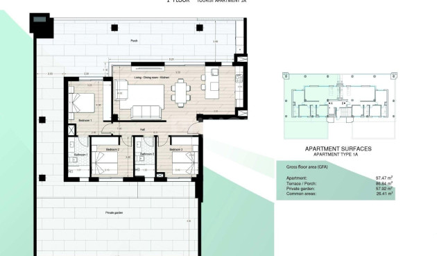 New Build - Apartment / flat - Los Alcázares - Los Narejos