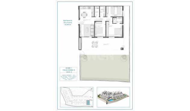 New Build - Apartment / flat - Vera - Pueblo Salinas