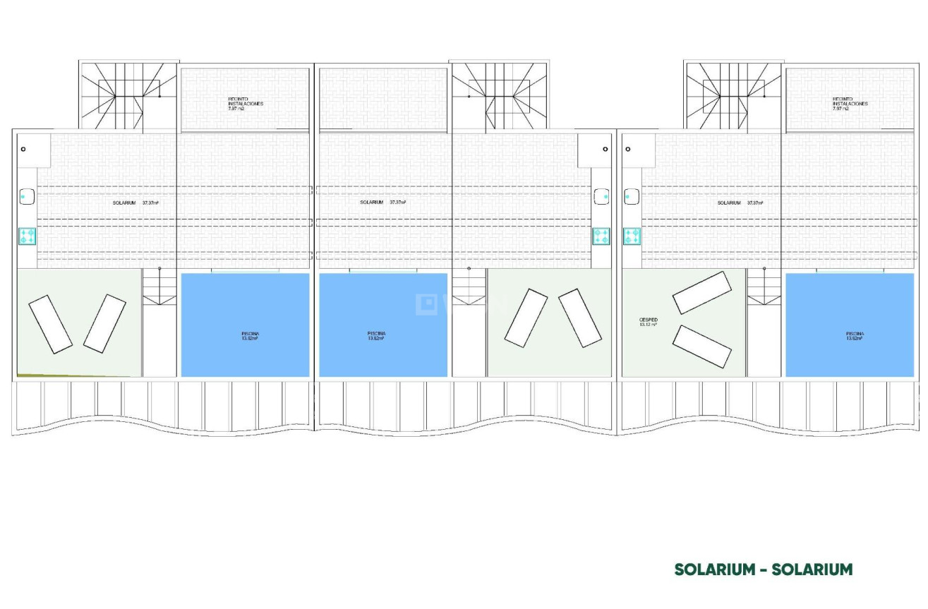 New Build - Bungalow - Pilar de la Horadada - parques de Andromeda
