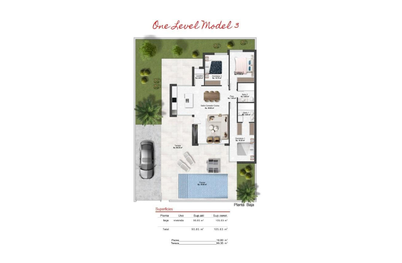 Nowy budynek - Villa - Banos y Mendigo - Altaona Golf