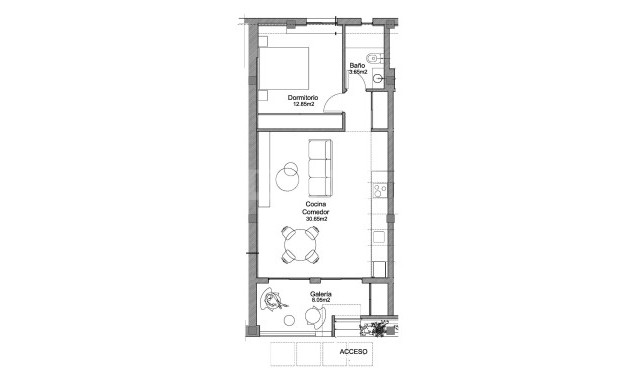 Nowy budynek - Mieszkanie w bloku - Torrevieja - Playa Los Naufragos