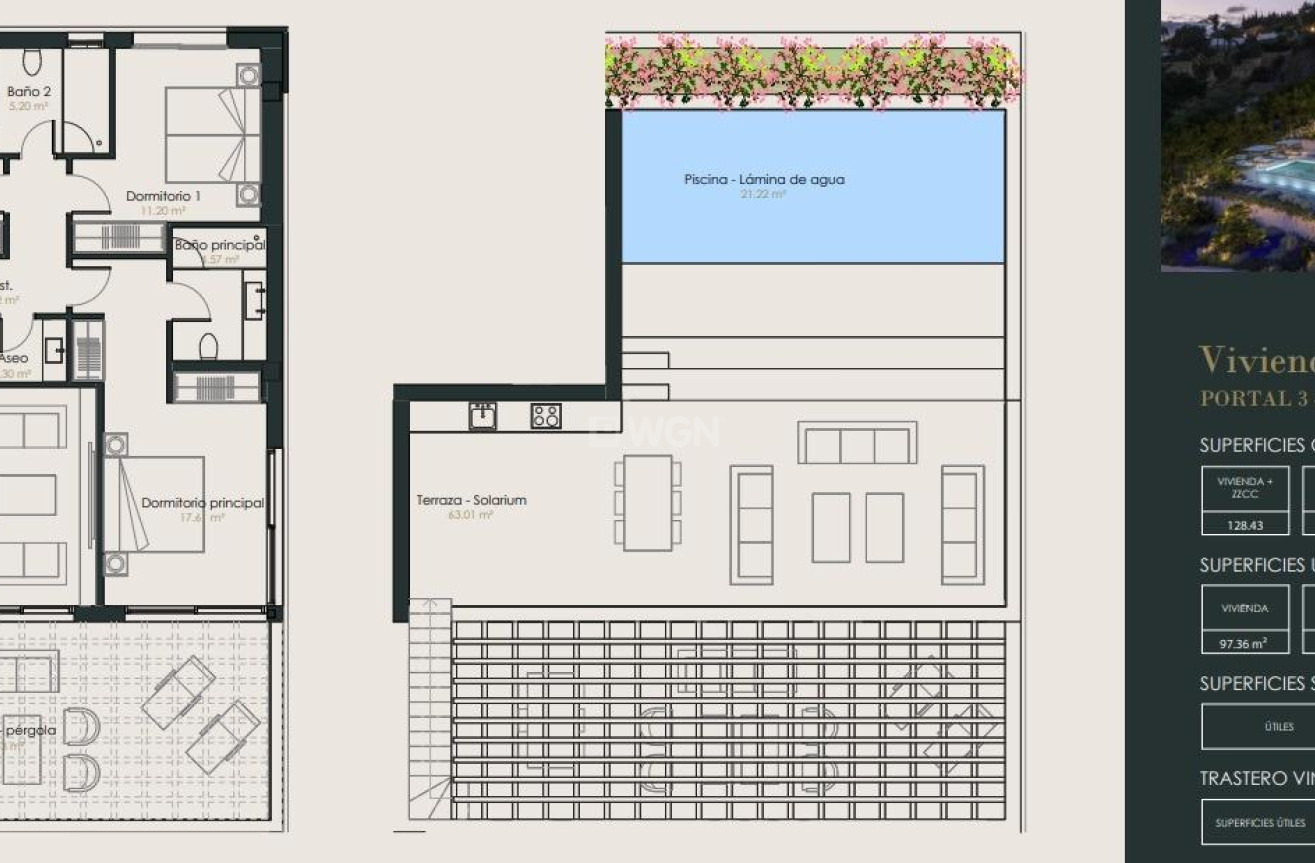 Nowy budynek - Daszek - Benahavís - Urb. Puerto del Almendro