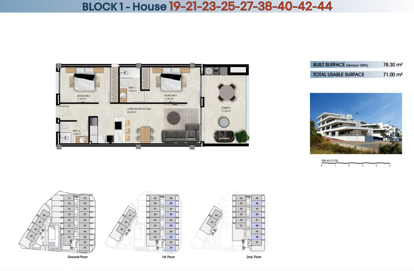 Nowy budynek - Daszek - La Marina - La Marina del Pinet