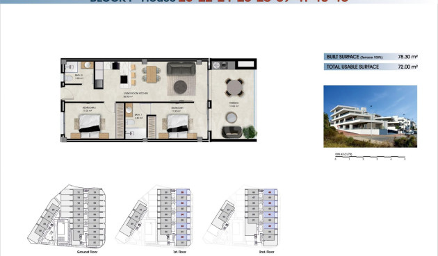 Nowy budynek - Mieszkanie w bloku - La Marina - La Marina del Pinet