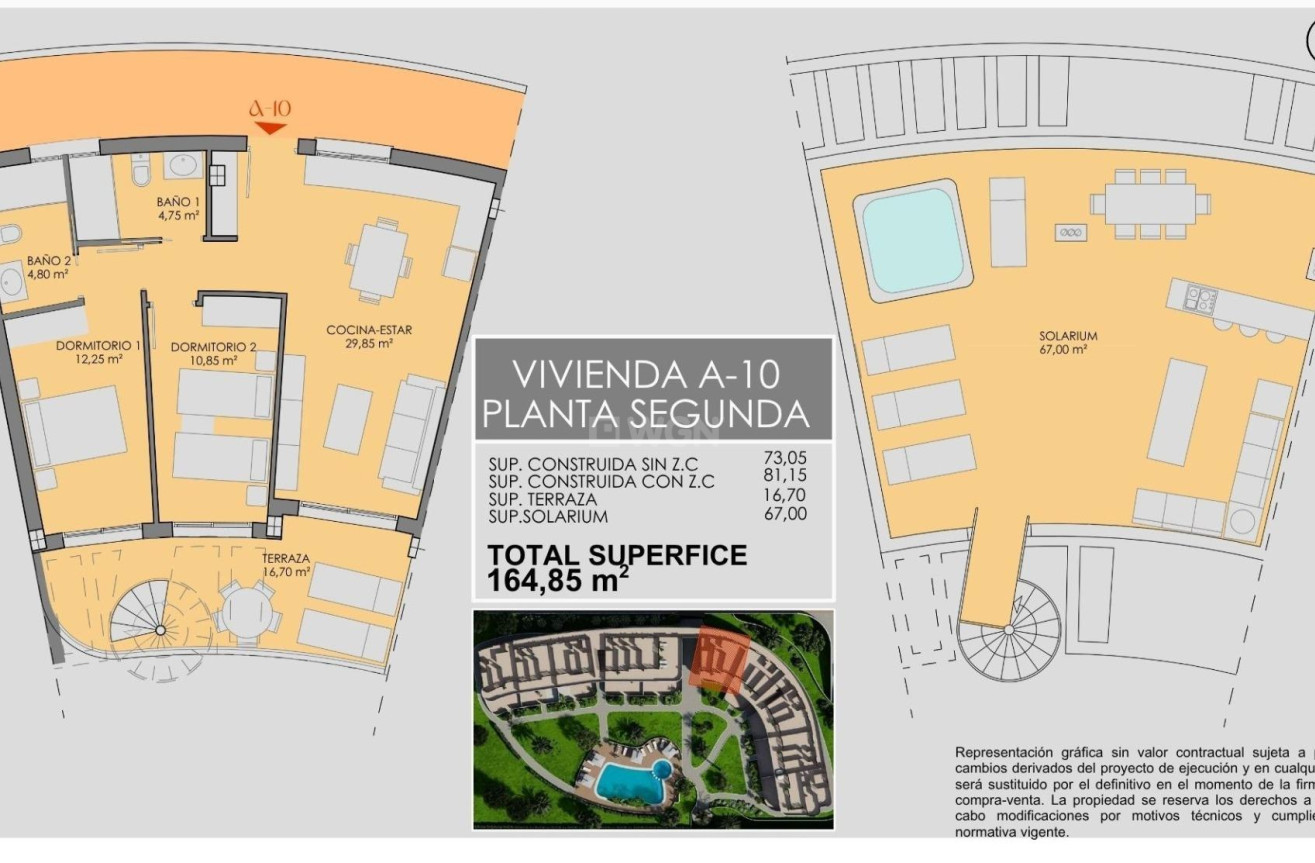 New Build - Penthouse - Los Alcázares - Serena Golf