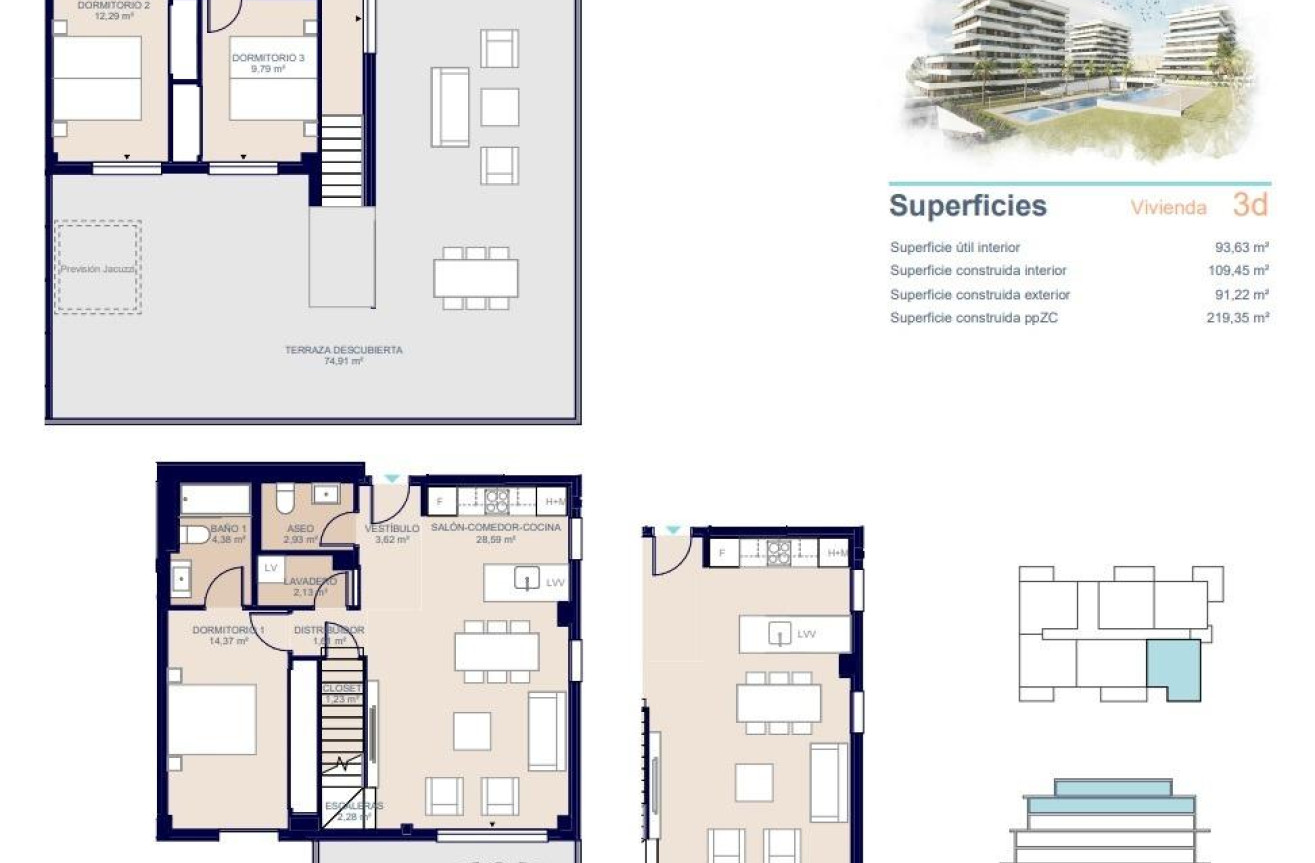 Nowy budynek - Daszek - Villajoyosa - Playa del Torres