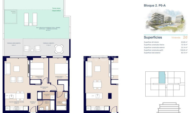 Nowy budynek - Mieszkanie w bloku - Villajoyosa - Playa del Torres