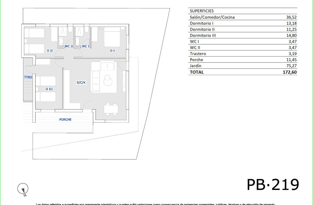 New Build - Bungalow - San Miguel de Salinas - Pueblo