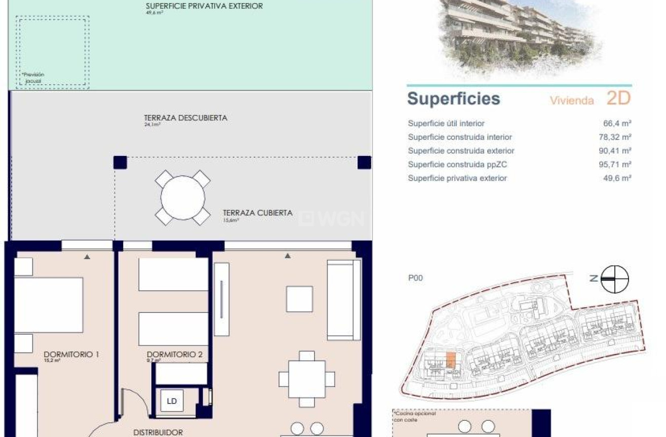 Nowy budynek - Mieszkanie w bloku - Denia - Playa de La Almadraba