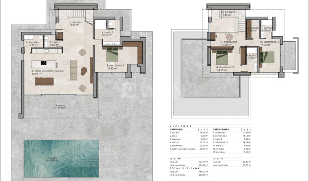 Nowy budynek - Villa - Pinoso - Lel