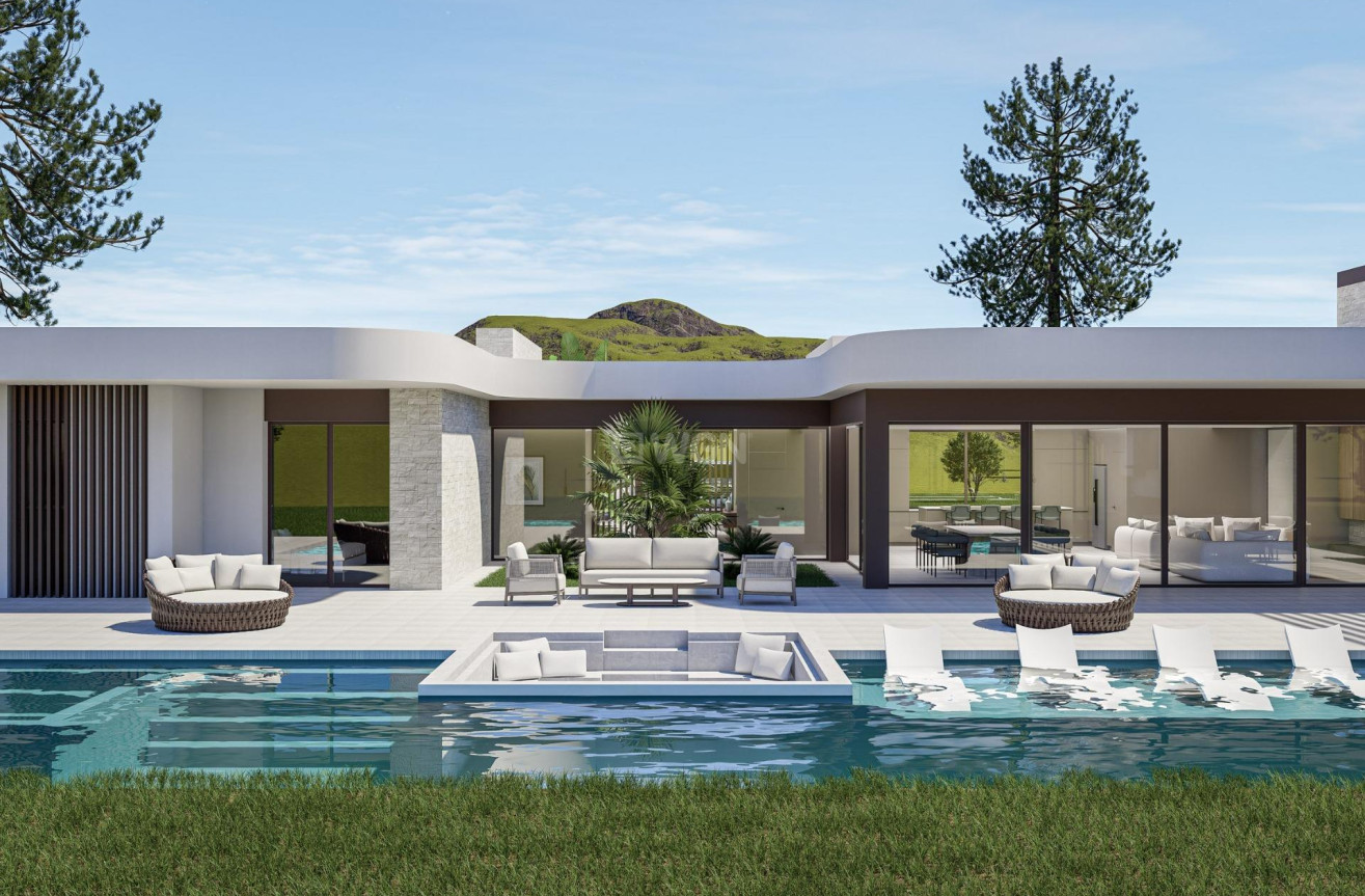 Nowy budynek - Villa - Pinoso - Lel