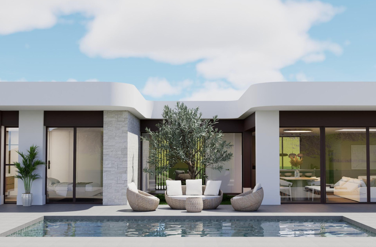 Nowy budynek - Villa - Pinoso - Lel