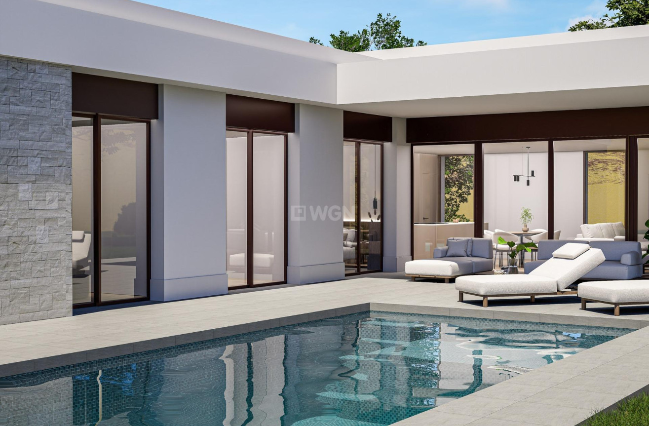 Nowy budynek - Villa - Pinoso - Lel