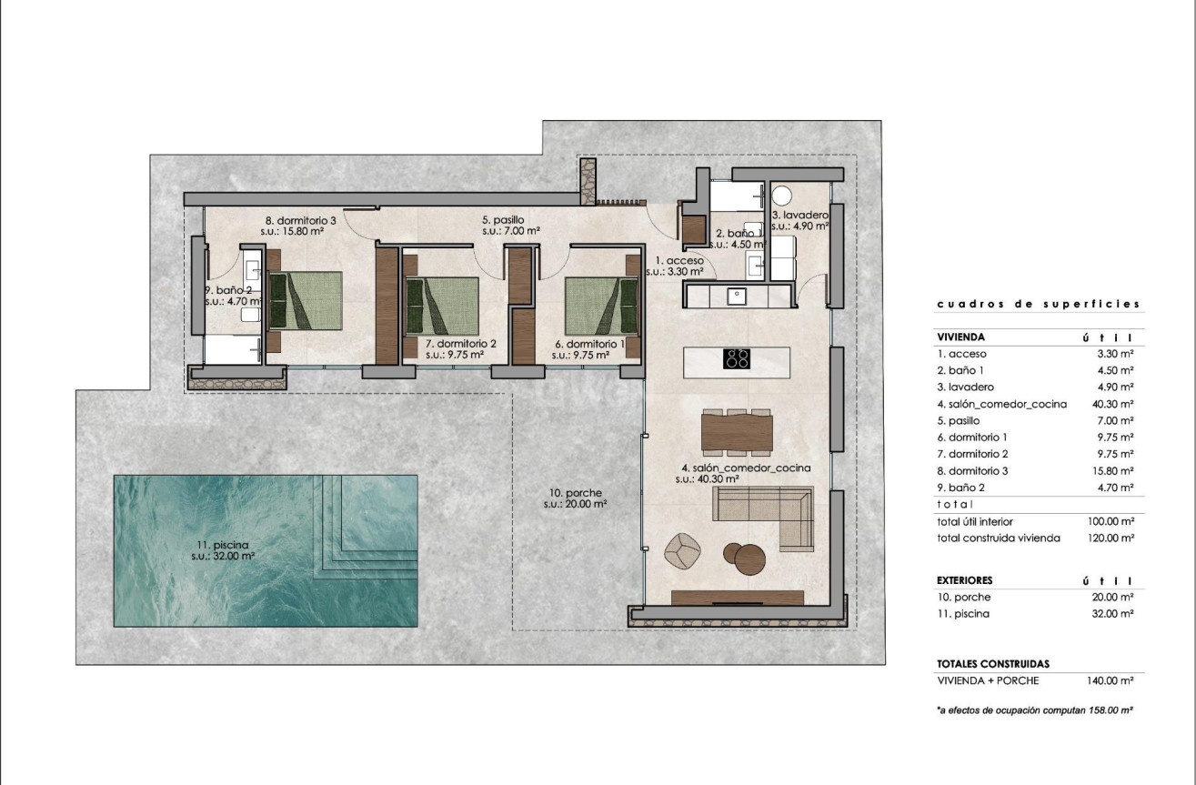 Nowy budynek - Villa - Pinoso - Lel