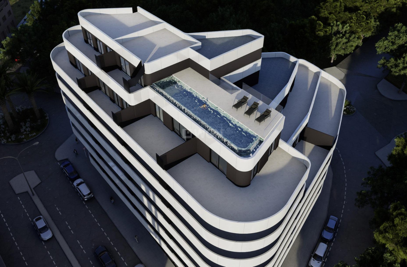 Nowy budynek - Mieszkanie w bloku - Calpe - Arenal Bol