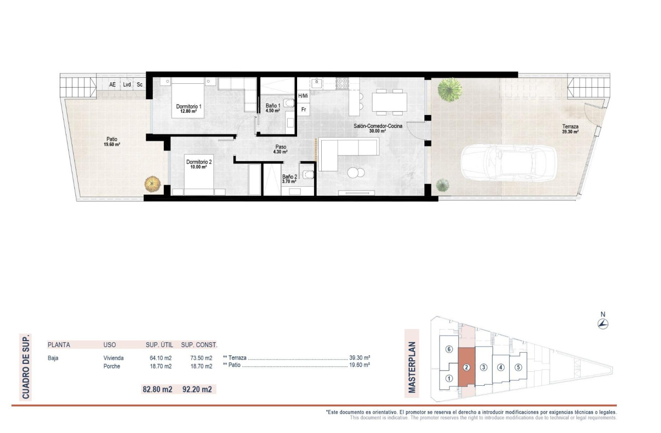 Nowy budynek - Bungalow - San Pedro del Pinatar - Pueblo