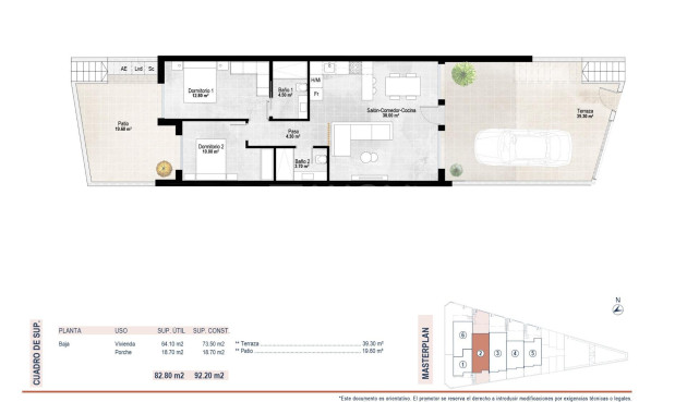 Nowy budynek - Bungalow - San Pedro del Pinatar - Pueblo