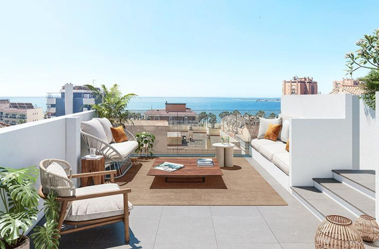 New Build - Townhouse - Málaga - Playa de la Malagueta