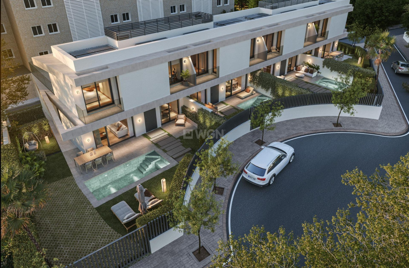 New Build - Townhouse - Málaga - El Limonar