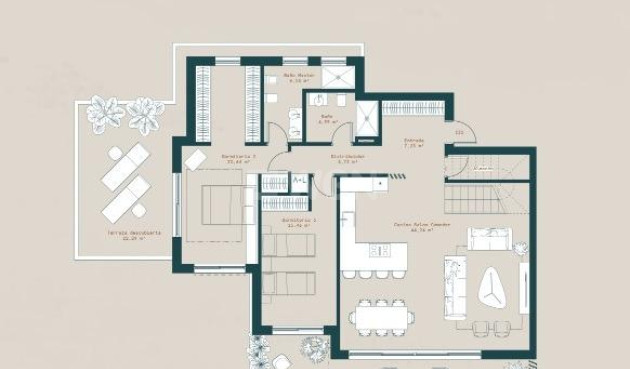 Nowy budynek - Daszek - Mijas - La Capellania