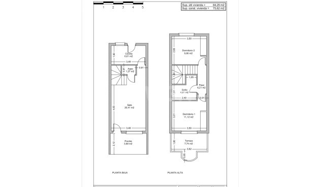 Odsprzedaż - Kamienica - Rojales - Inland