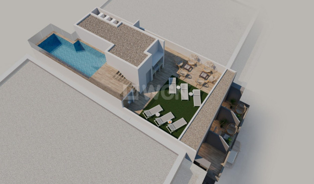 Nowy budynek - Mieszkanie w bloku - Torrevieja - Playa de los Locos