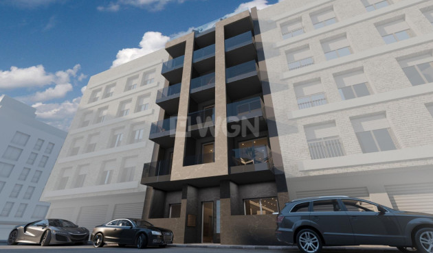 Nowy budynek - Mieszkanie w bloku - Torrevieja - Playa de los Locos