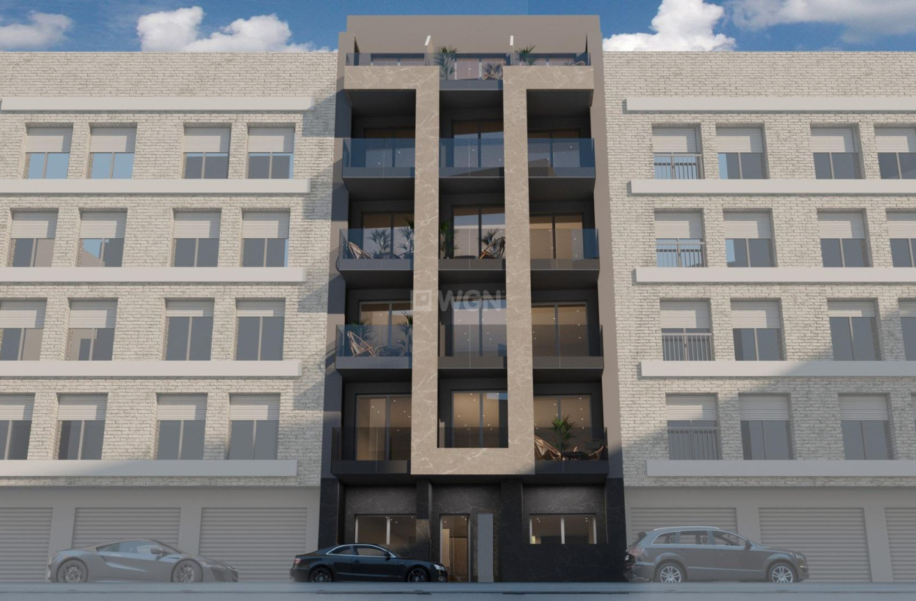 Nowy budynek - Daszek - Torrevieja - Playa de los Locos