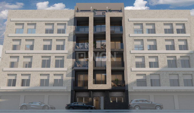 Nowy budynek - Daszek - Torrevieja - Playa de los Locos