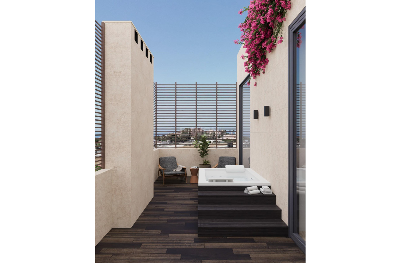 Nowy budynek - Daszek - Estepona - Playa del Padrón