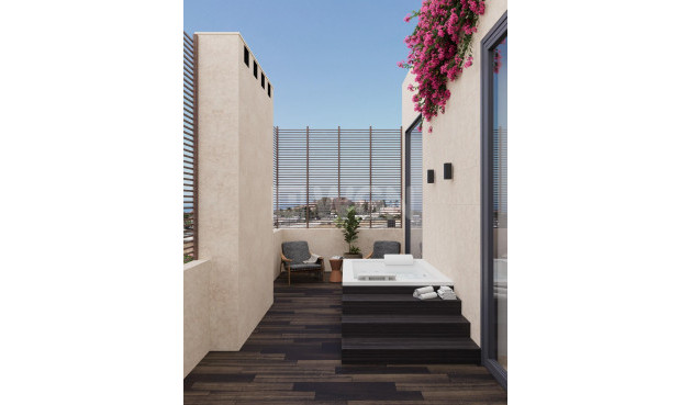 Nowy budynek - Daszek - Estepona - Playa del Padrón