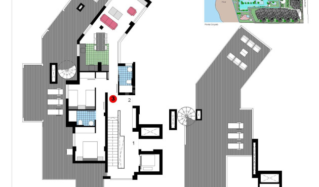 Nowy budynek - Daszek - Denia - L´Estanyó (Marinas)