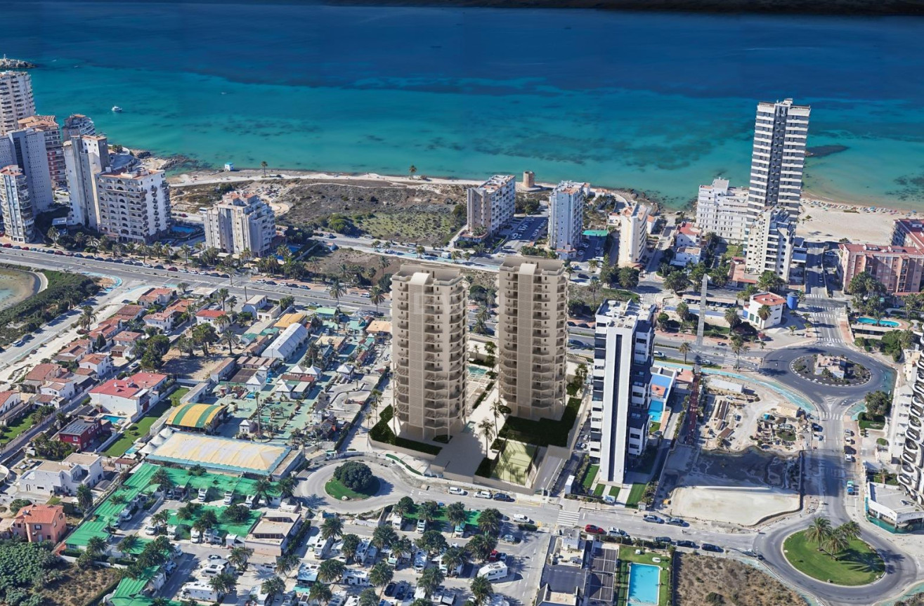 Nowy budynek - Daszek - Calpe - Playa Arenal