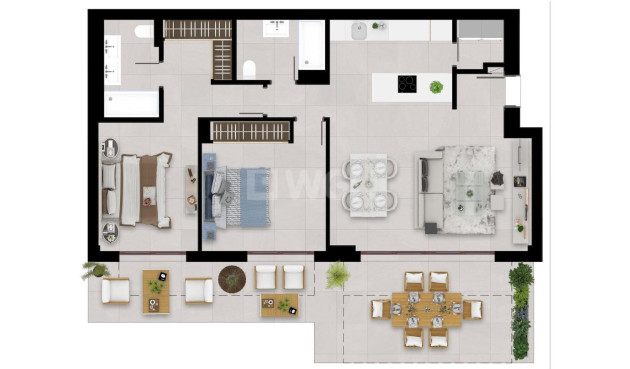Nowy budynek - Mieszkanie w bloku - Istán - Urbaniz. Cerros del Lago