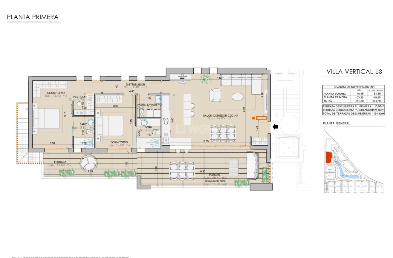 Nowy budynek - Bungalow - San Juan de los Terreros - Mar De Pulpí