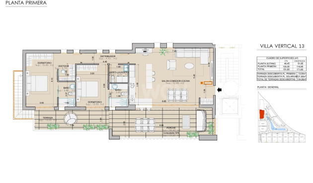 Nowy budynek - Bungalow - San Juan de los Terreros - Mar De Pulpí