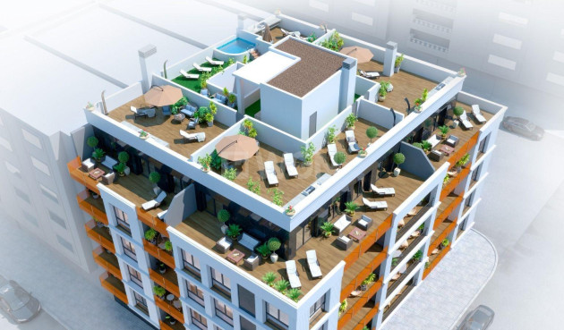 Nowy budynek - Daszek - Torrevieja - PARQUE DE LAS NACIONES