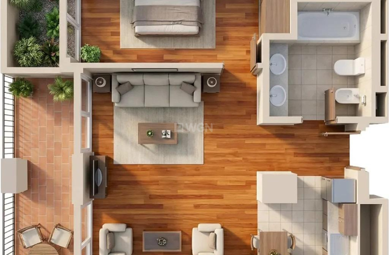 Nowy budynek - Mieszkanie w bloku - Vera - Puerto del Rey